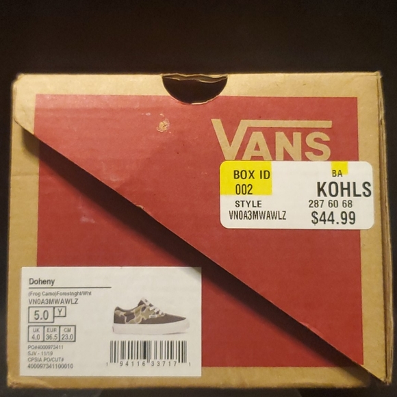 Camouflage Van Sneakers - Picture 7 of 7